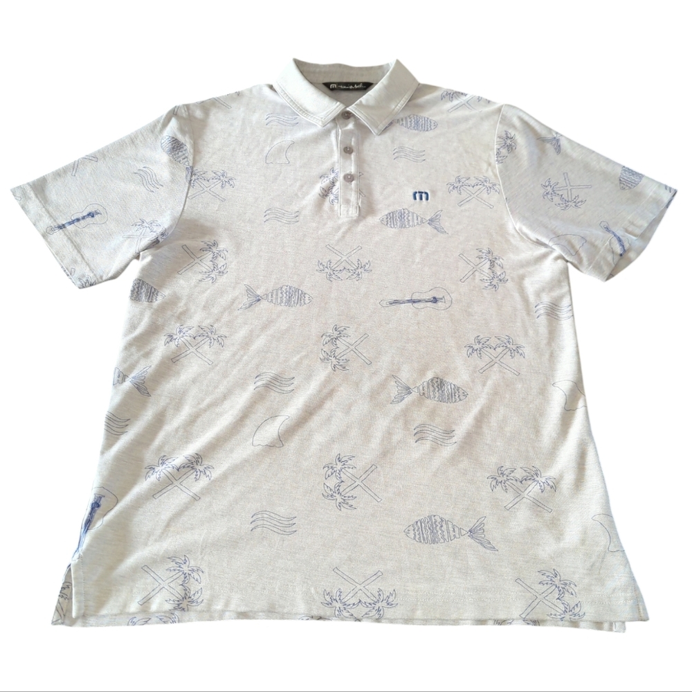 Travis Mathew. Medium Short sleeve polo/golf shirt